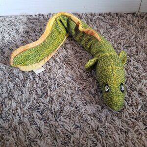 Ty Beanie Babies Plush Morrie the Moray Eel Green Orange Vintage Y2K 90s